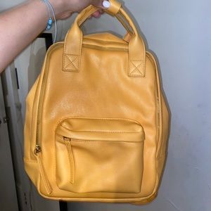 Mini yellow backpack
